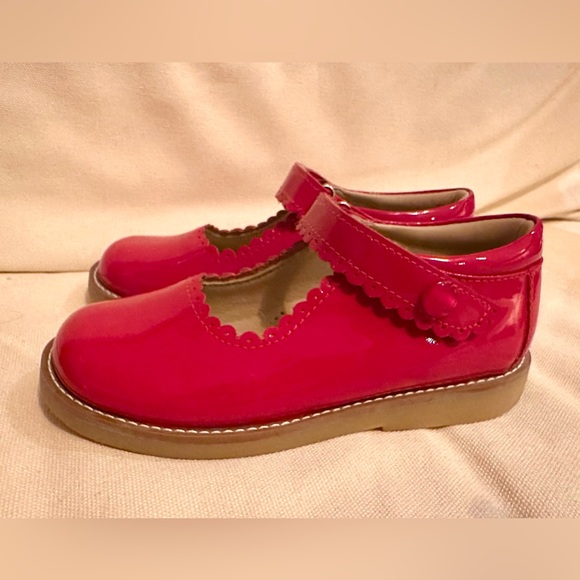Mary Jane Patent Red leather Elephantito shoes. New in box - Picture 3 of 6